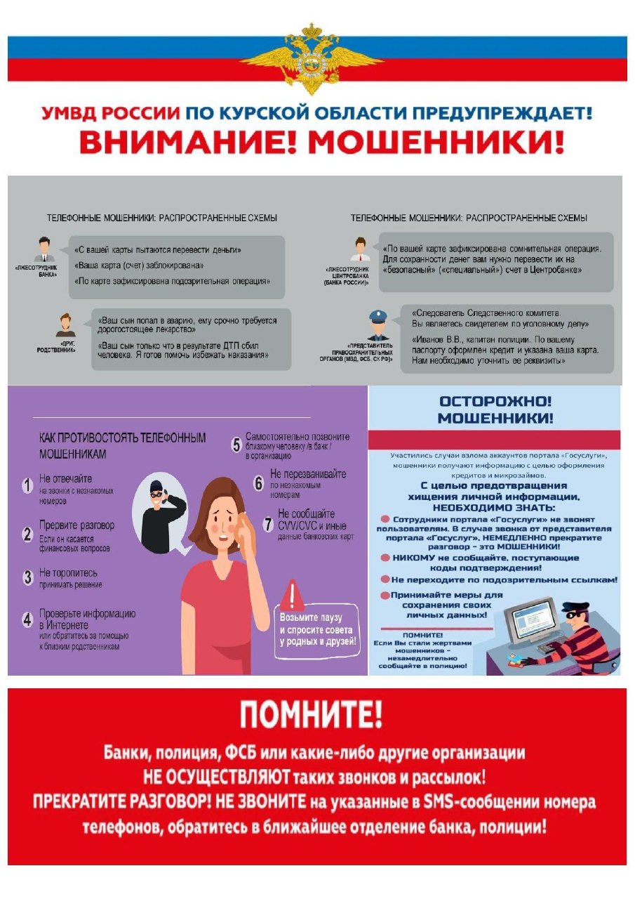 Внимание! Мошенники!.